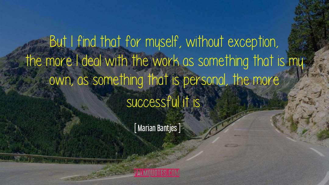 Personal Connections quotes by Marian Bantjes