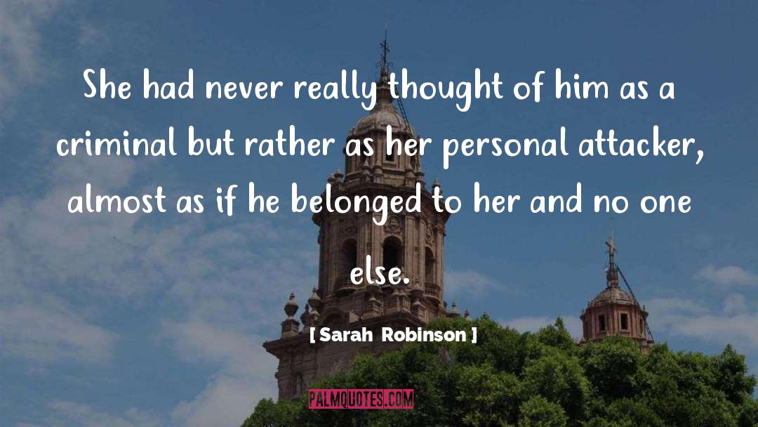 Personal Contribution quotes by Sarah  Robinson