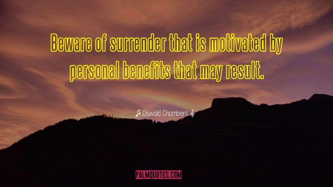 Personal Debt quotes by Oswald Chambers