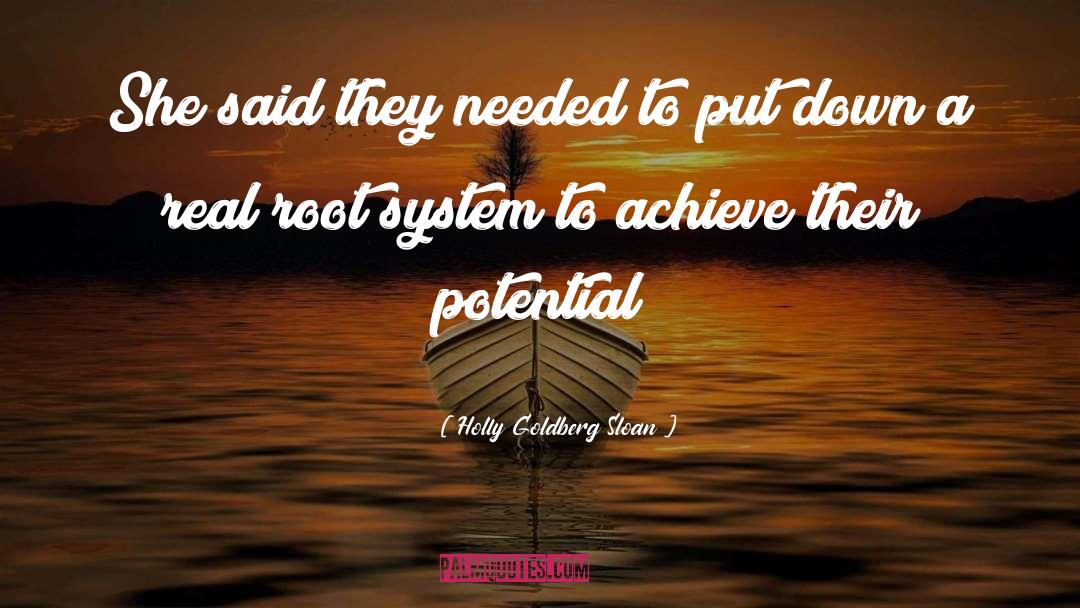 Personal Development Goals quotes by Holly Goldberg Sloan