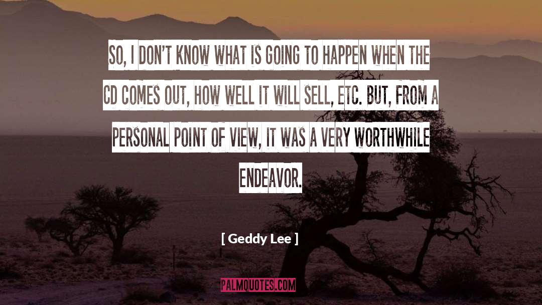 Personal Effects quotes by Geddy Lee
