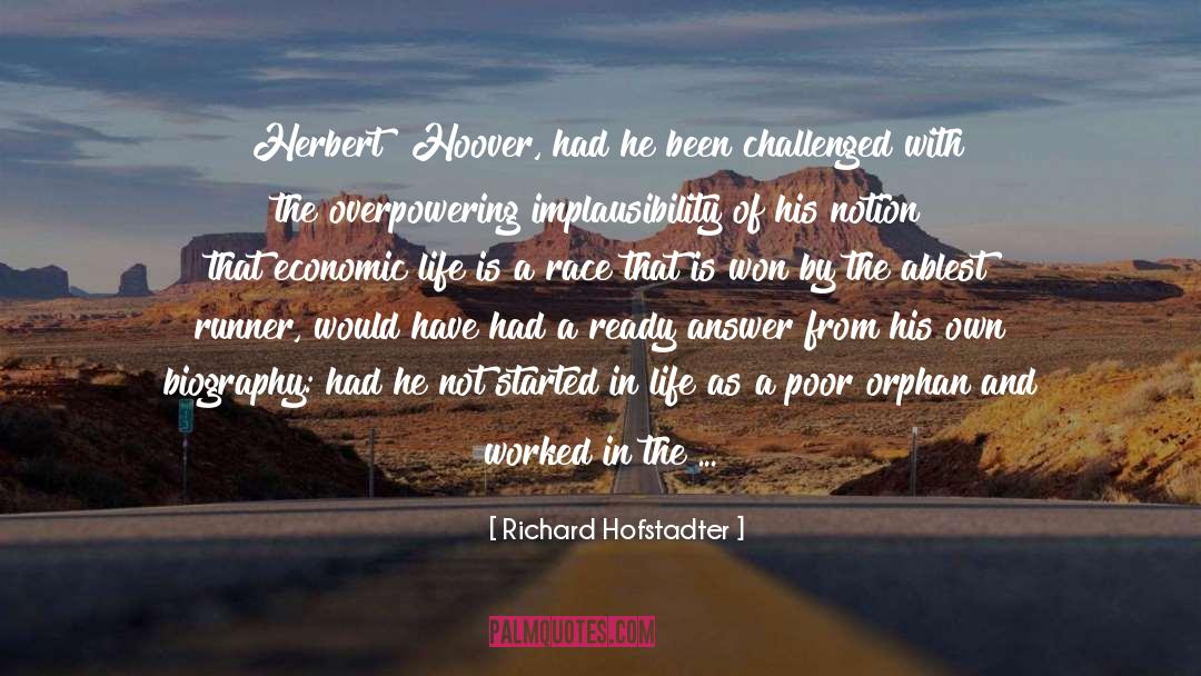 Personal Experience quotes by Richard Hofstadter