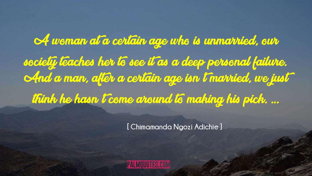 Personal Failure quotes by Chimamanda Ngozi Adichie