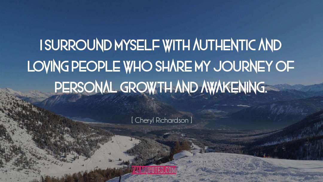 Personal Growth And Development quotes by Cheryl Richardson