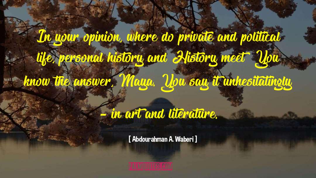 Personal History quotes by Abdourahman A. Waberi