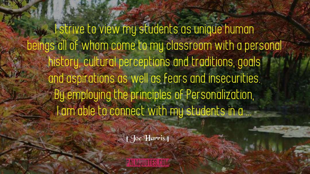 Personal History quotes by Joe Harris