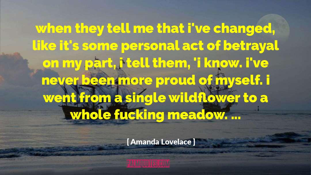 Personal Influence quotes by Amanda Lovelace