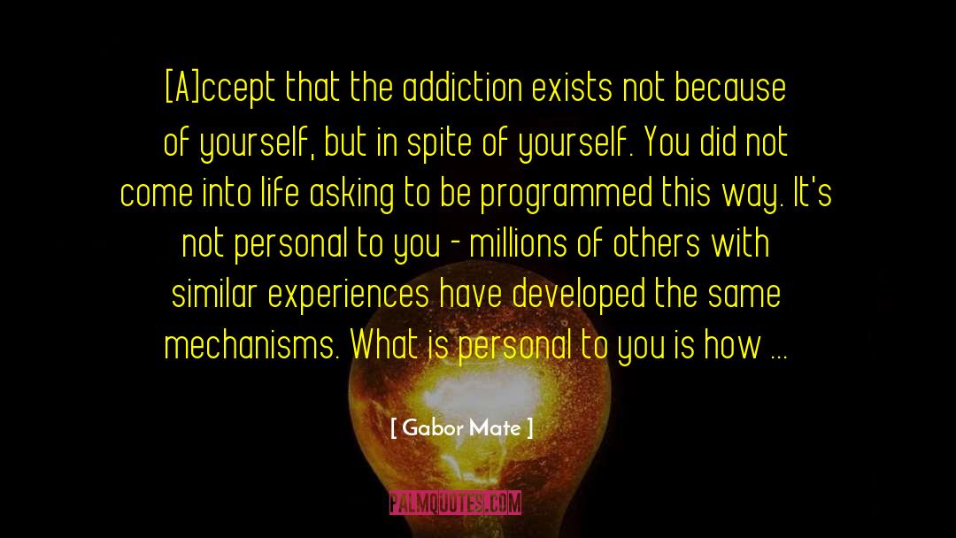 Personal Is Political quotes by Gabor Mate