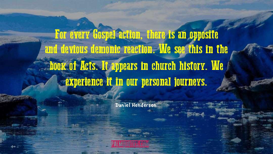 Personal Journeys quotes by Daniel Henderson