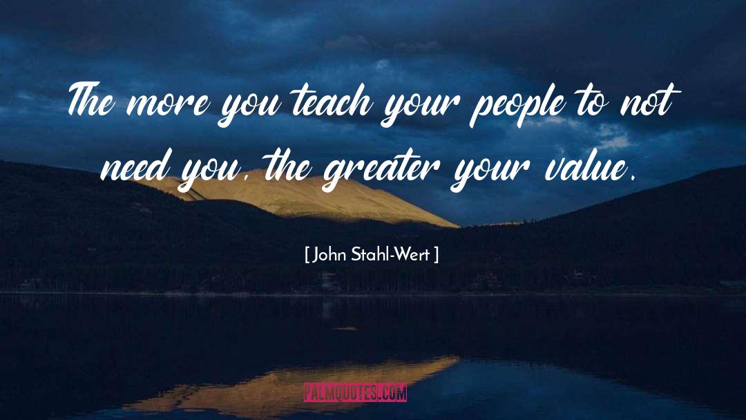 Personal Knowledge quotes by John Stahl-Wert