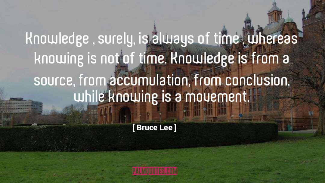 Personal Knowledge quotes by Bruce Lee