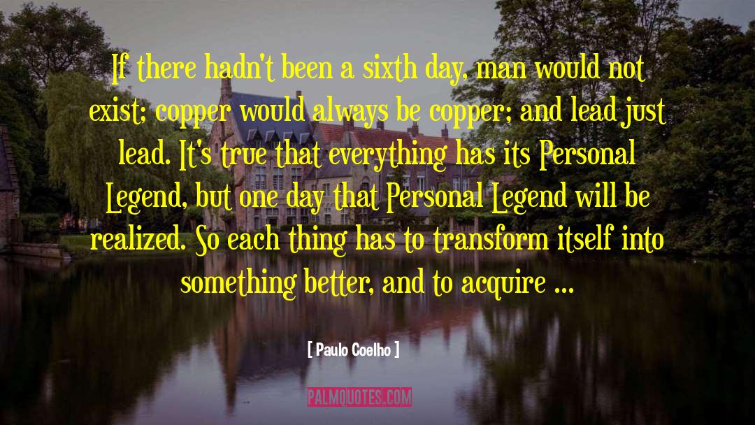 Personal Legend quotes by Paulo Coelho