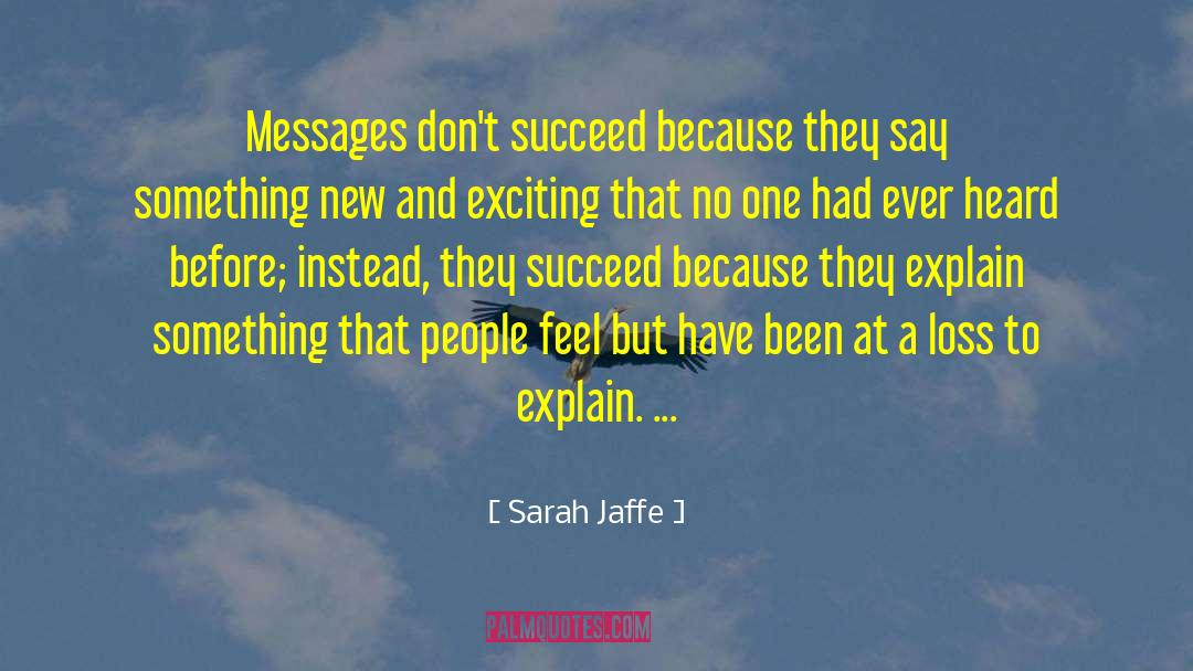 Personal Loss quotes by Sarah Jaffe