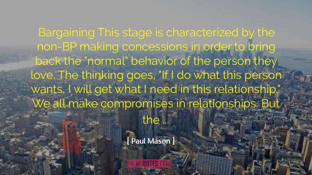 Personal Loss quotes by Paul Mason