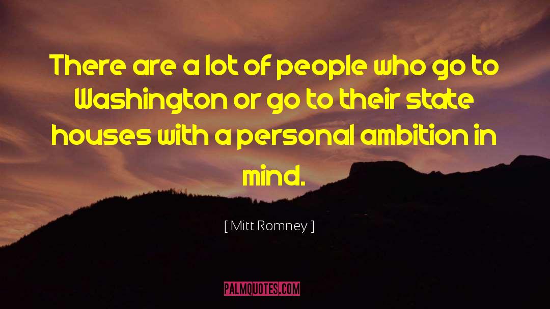 Personal Management quotes by Mitt Romney