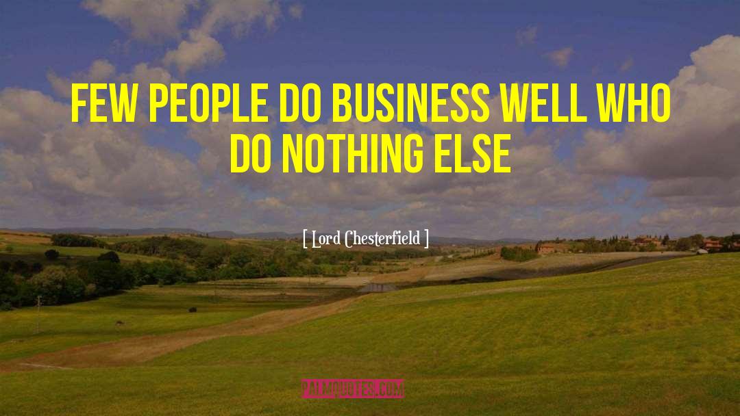 Personal Management quotes by Lord Chesterfield