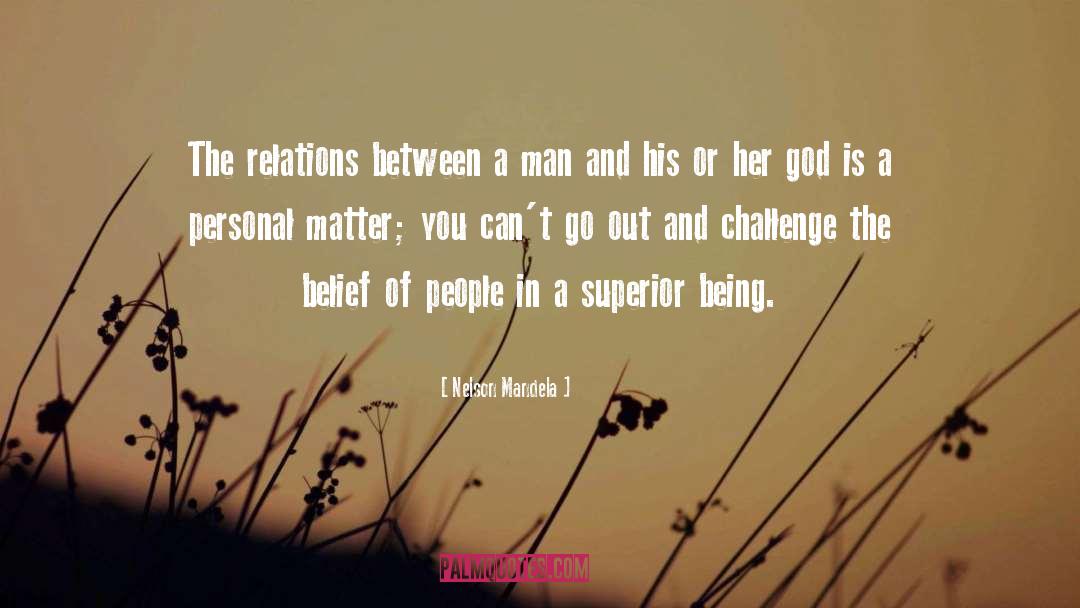 Personal Matter quotes by Nelson Mandela