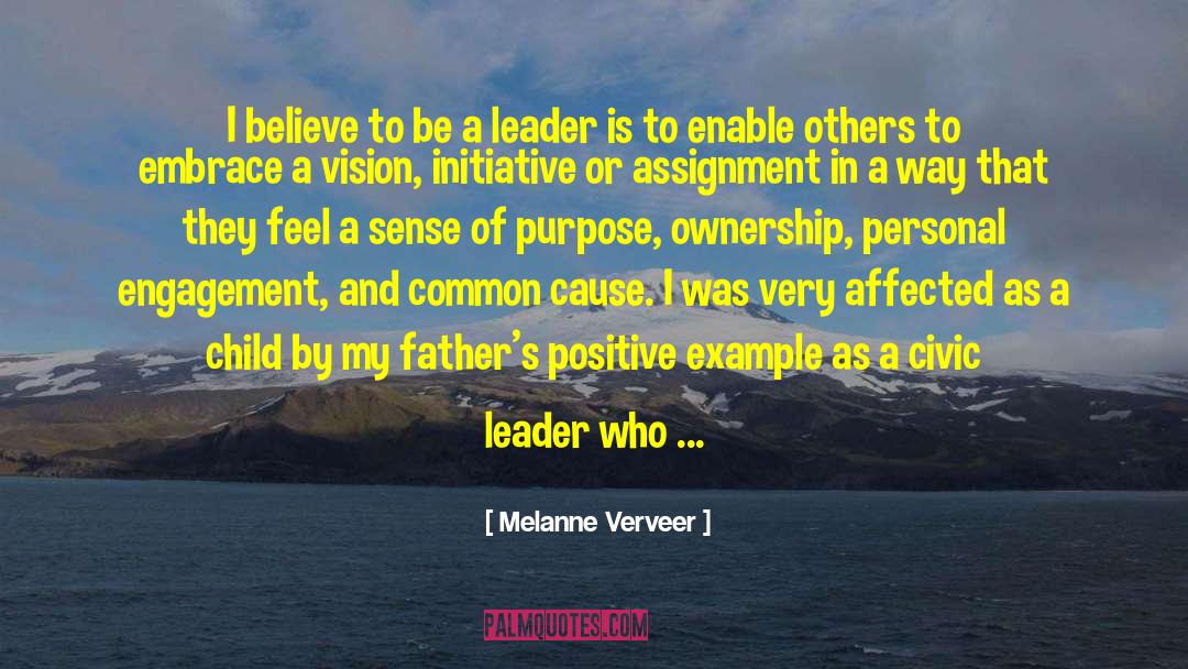 Personal Mission quotes by Melanne Verveer