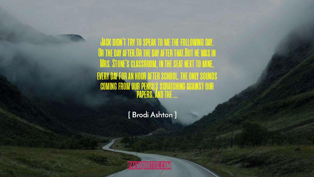 Personal Papers quotes by Brodi Ashton
