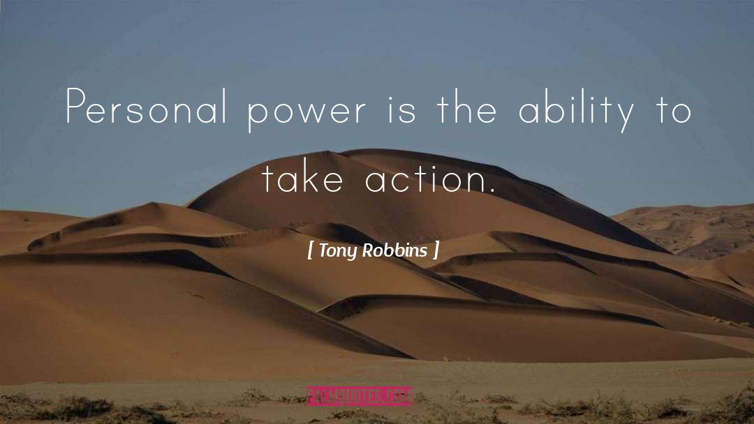 Personal Power quotes by Tony Robbins