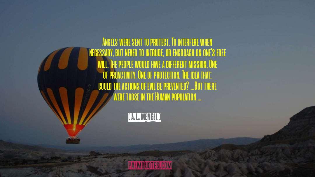 Personal Protection quotes by A.L. Mengel