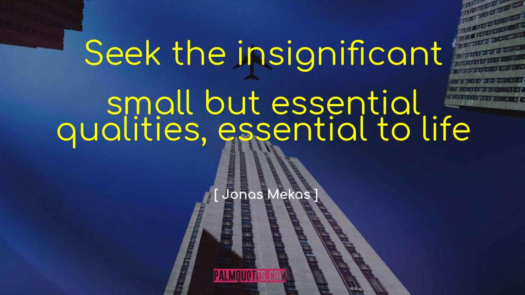 Personal Qualities quotes by Jonas Mekas