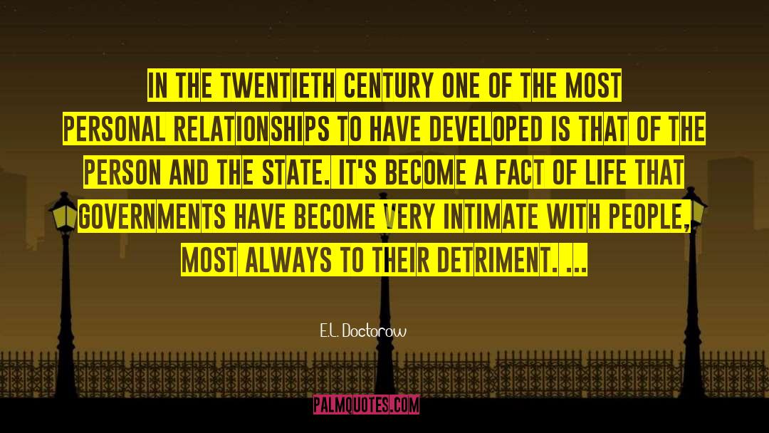 Personal Relationships quotes by E.L. Doctorow