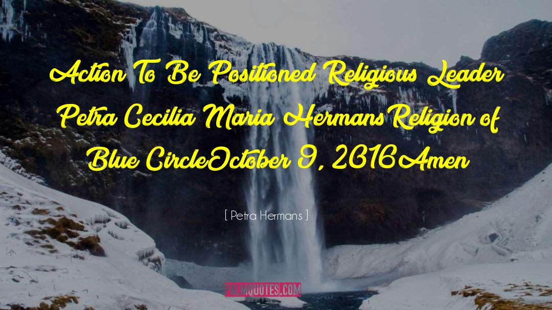 Personal Religion quotes by Petra Hermans