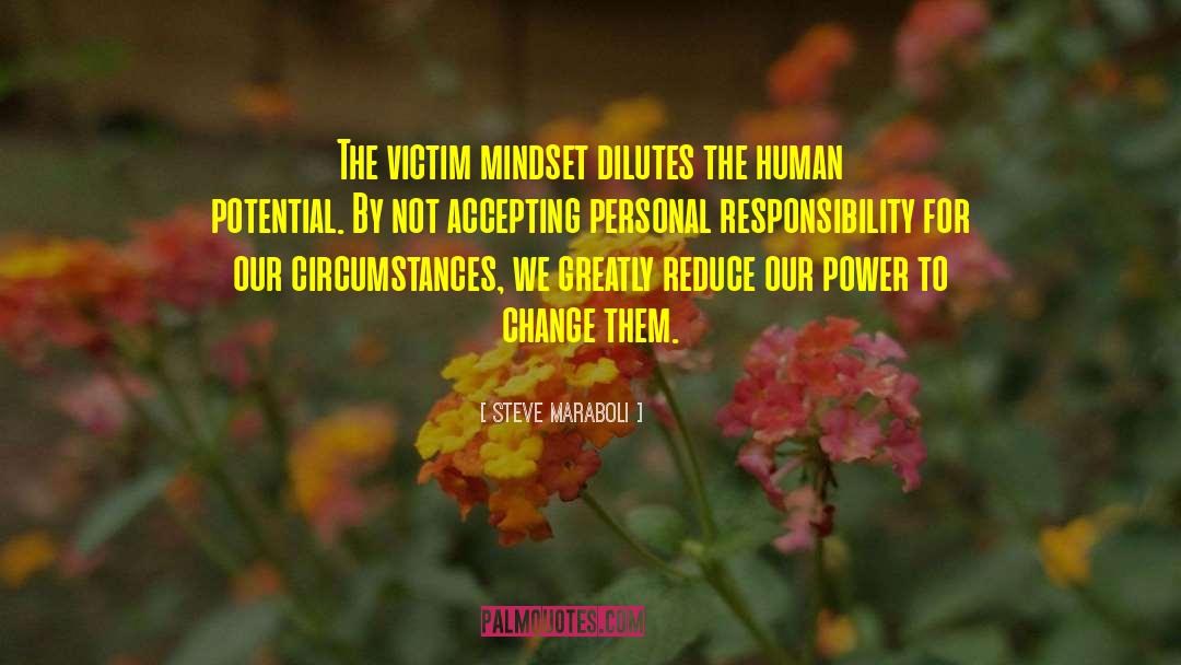 Personal Responsibility quotes by Steve Maraboli