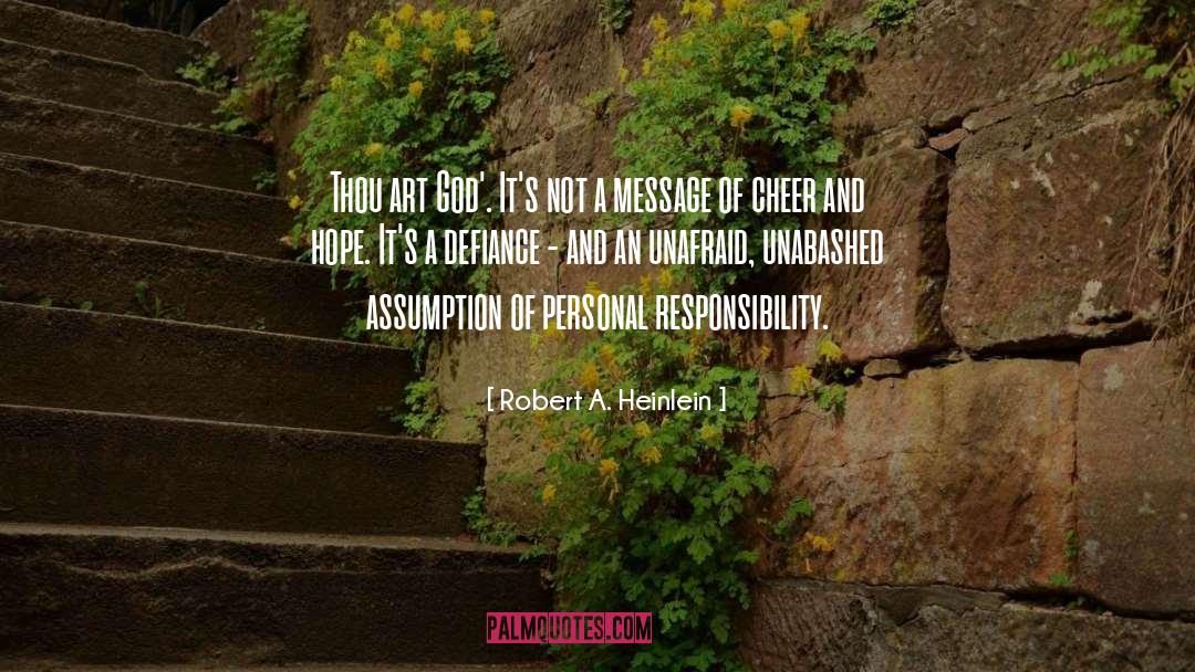 Personal Responsibility quotes by Robert A. Heinlein