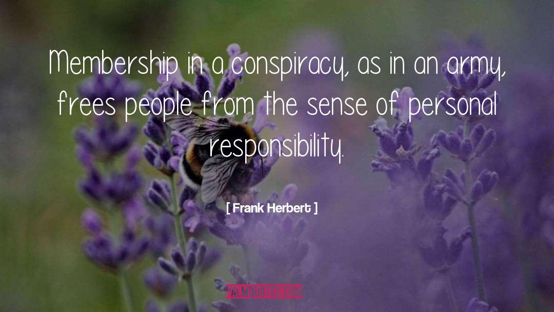 Personal Responsibility quotes by Frank Herbert