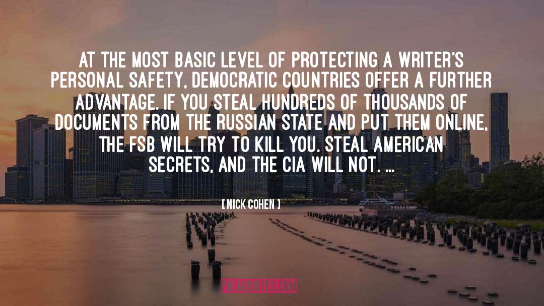 Personal Safety quotes by Nick Cohen