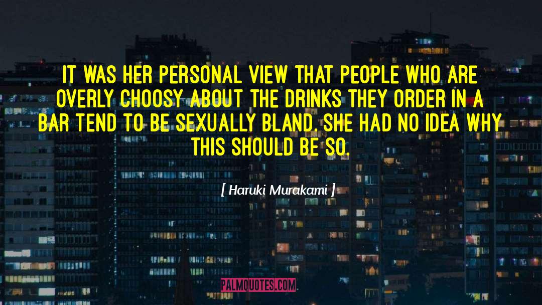 Personal Security quotes by Haruki Murakami
