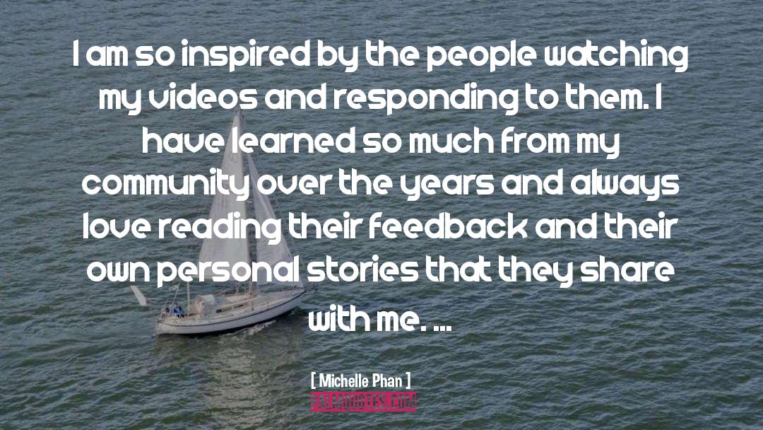 Personal Stories quotes by Michelle Phan