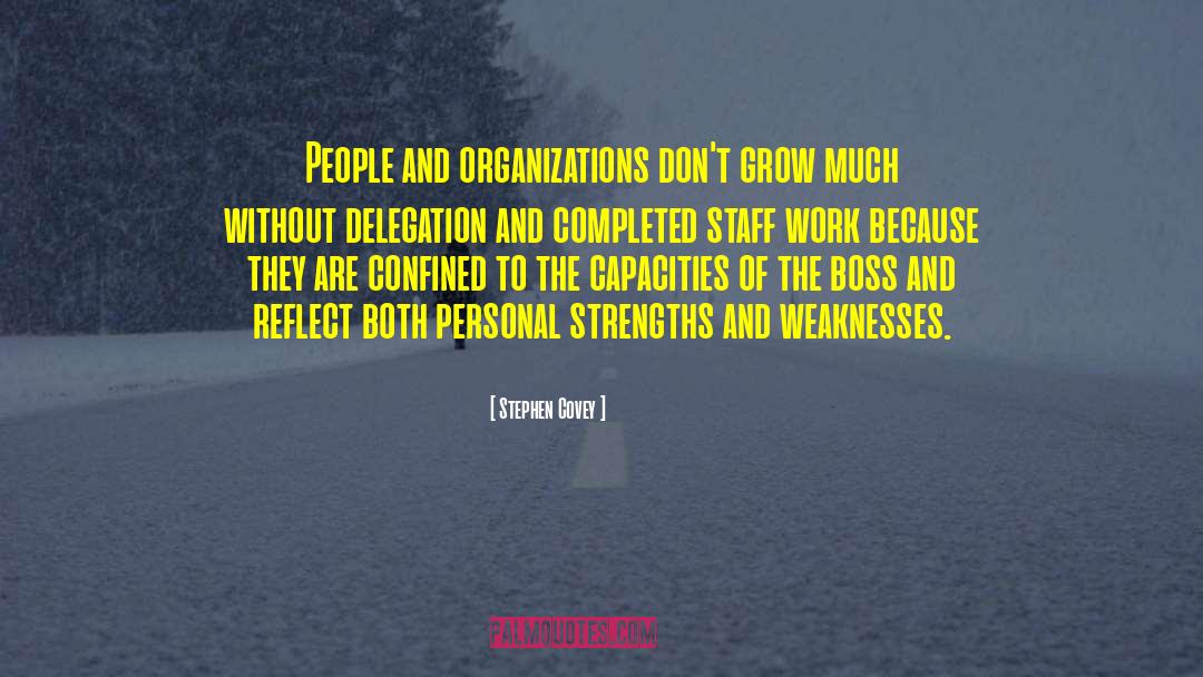 Personal Strength quotes by Stephen Covey