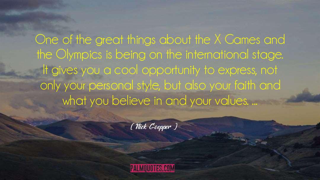 Personal Style quotes by Nick Goepper