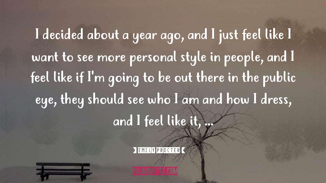 Personal Style quotes by Emily Procter