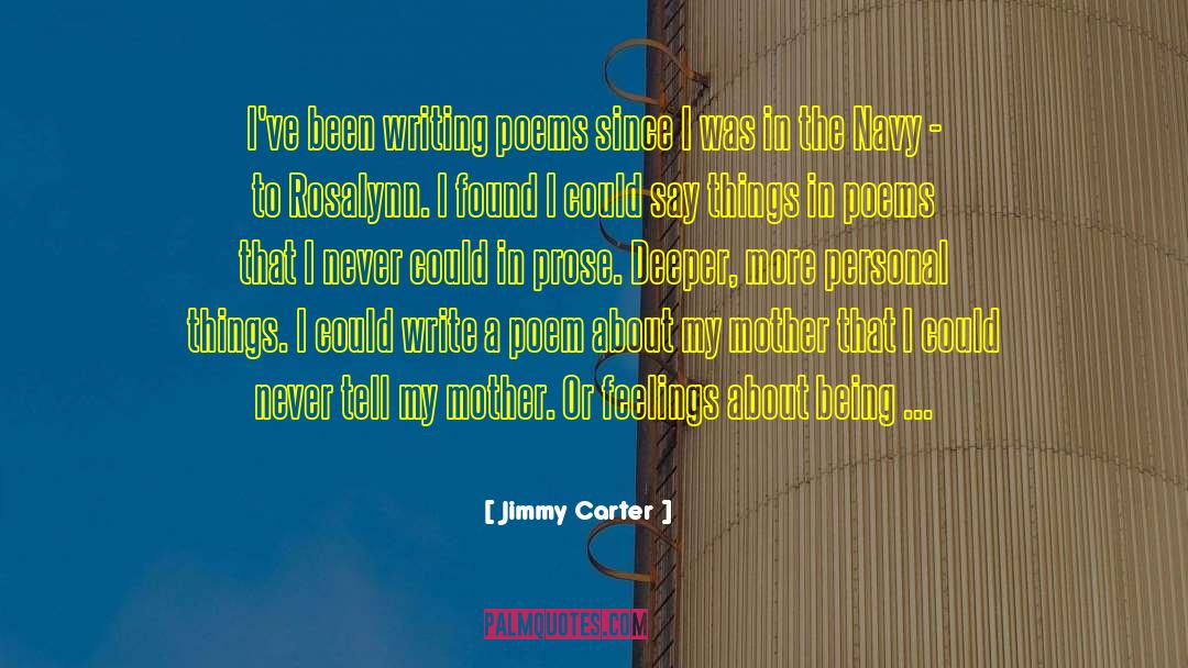Personal Things quotes by Jimmy Carter