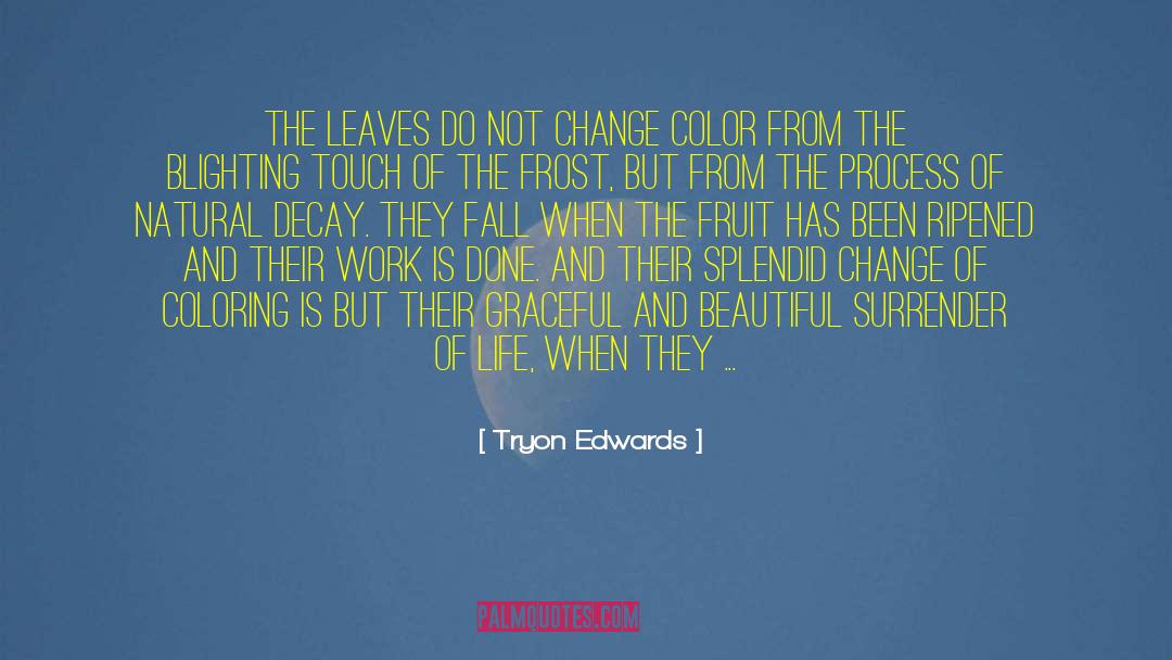 Personal Touch quotes by Tryon Edwards
