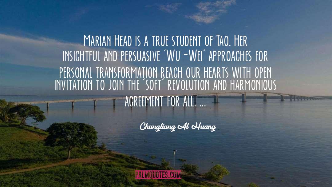 Personal Transformation quotes by Chungliang Al Huang