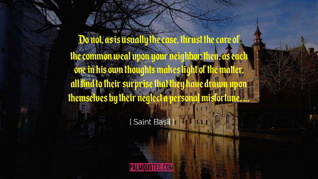 Personal Umbrella quotes by Saint Basil