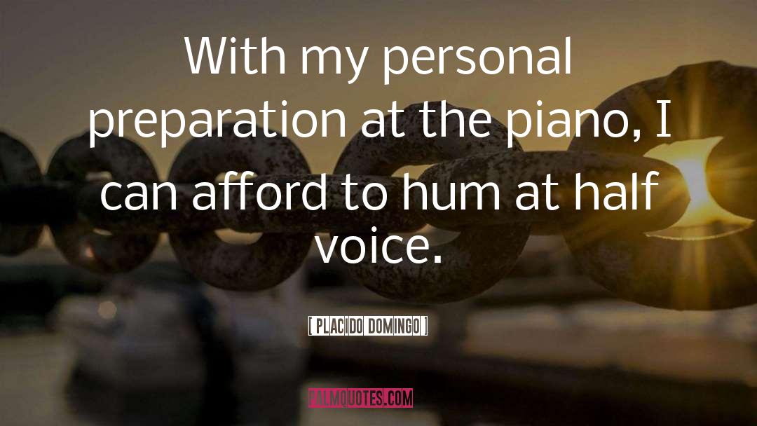Personal Understanding quotes by Placido Domingo