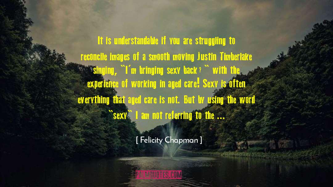 Personal Well Being quotes by Felicity Chapman