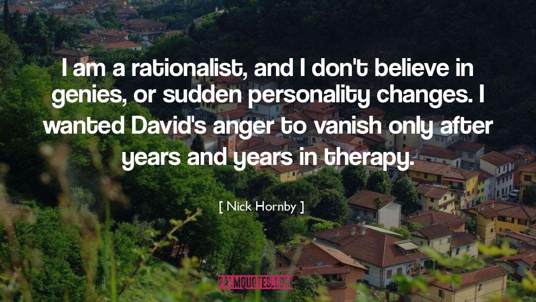 Personality Disorders quotes by Nick Hornby