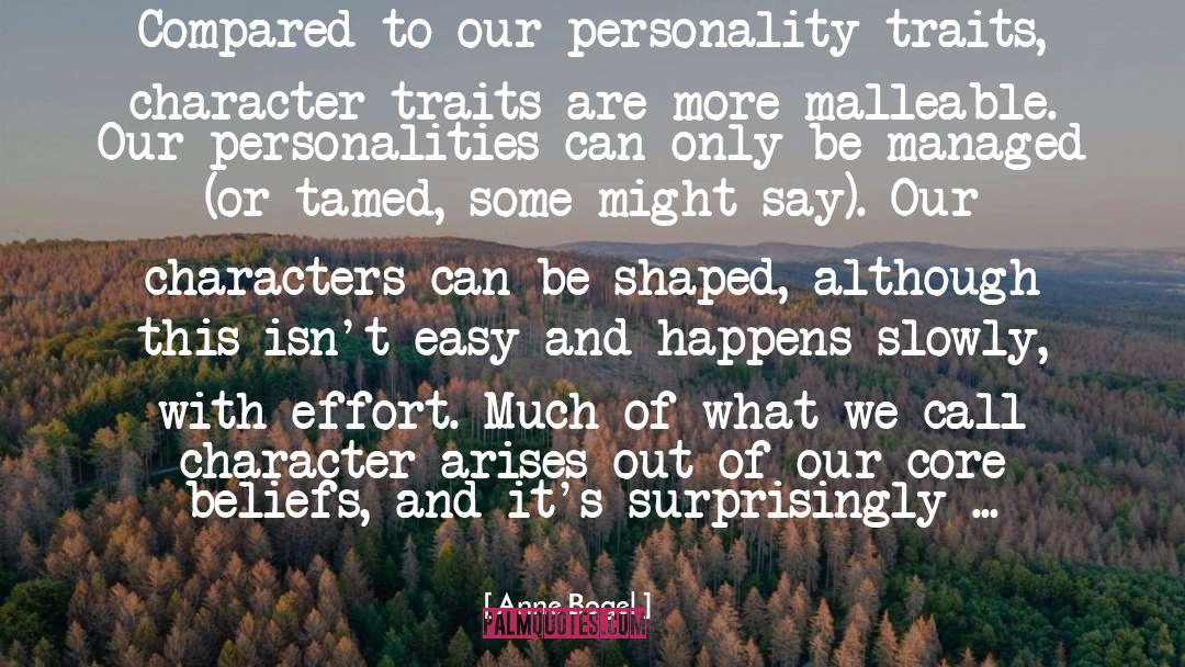 Personality Traits quotes by Anne Bogel