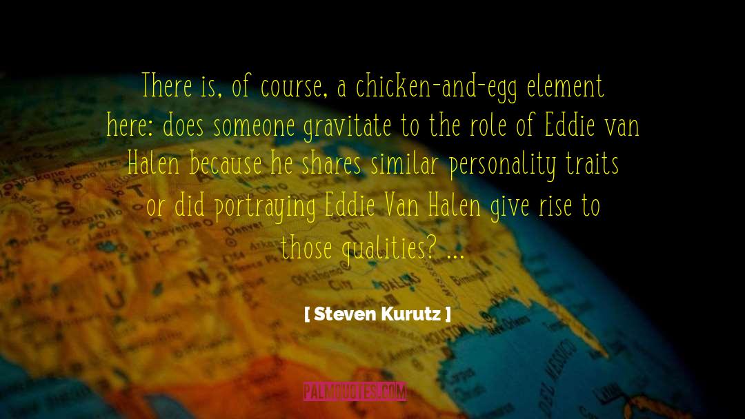 Personality Traits quotes by Steven Kurutz
