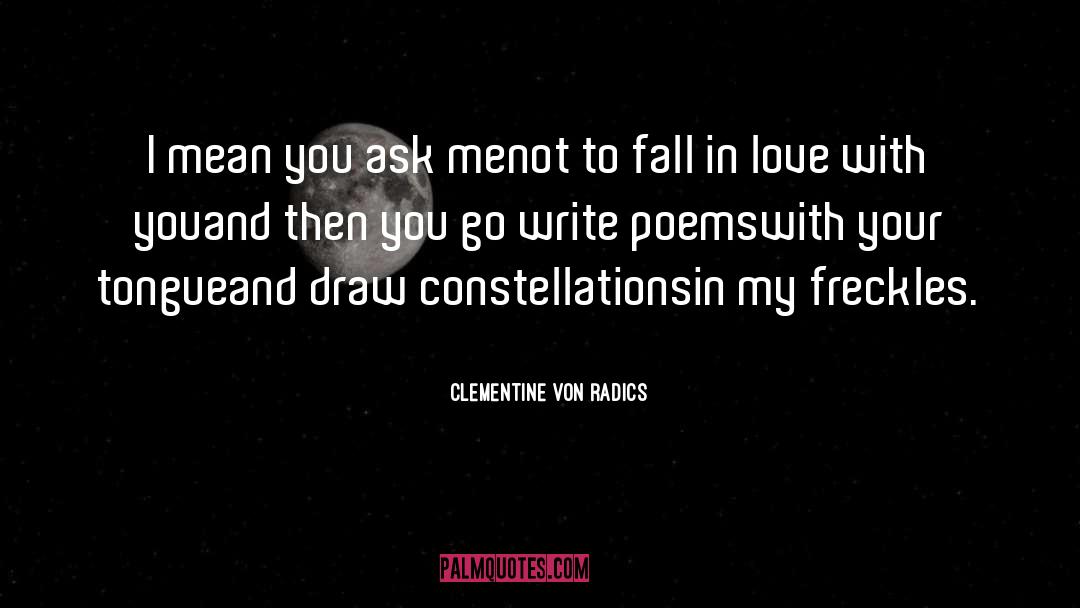 Personifications In Poems quotes by Clementine Von Radics