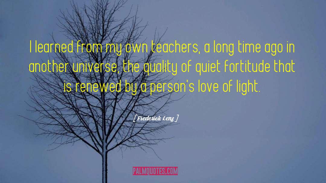 Persons Love quotes by Frederick Lenz