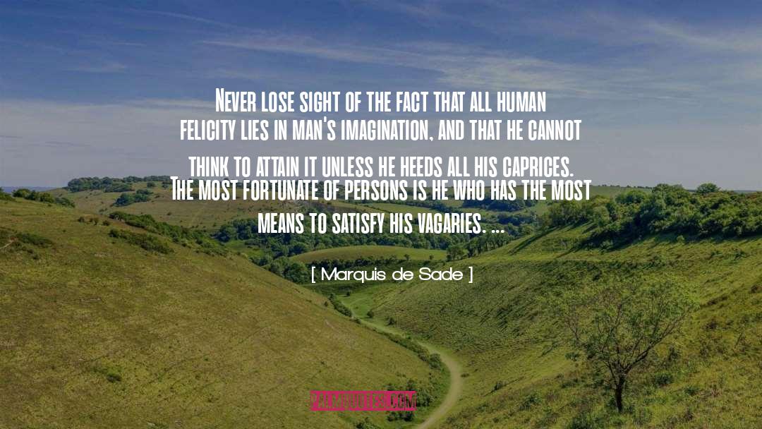 Persons quotes by Marquis De Sade