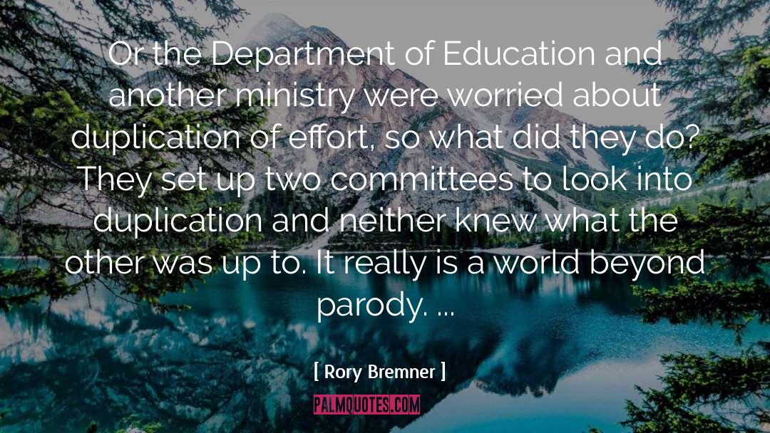 Perspective About Education quotes by Rory Bremner